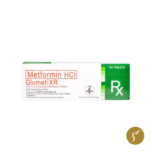 Metformin HCI (Glumet-XR)